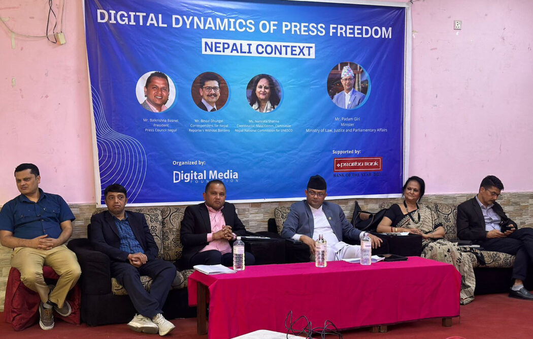 पत्रकार सुरक्षित नभई प्रेस स्वतन्त्रताको ग्यारेन्टी हुन सक्दैन : कानुन मन्त्री गिरी